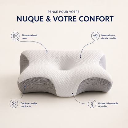 Oreiller Ergonomique Cervical Canova™